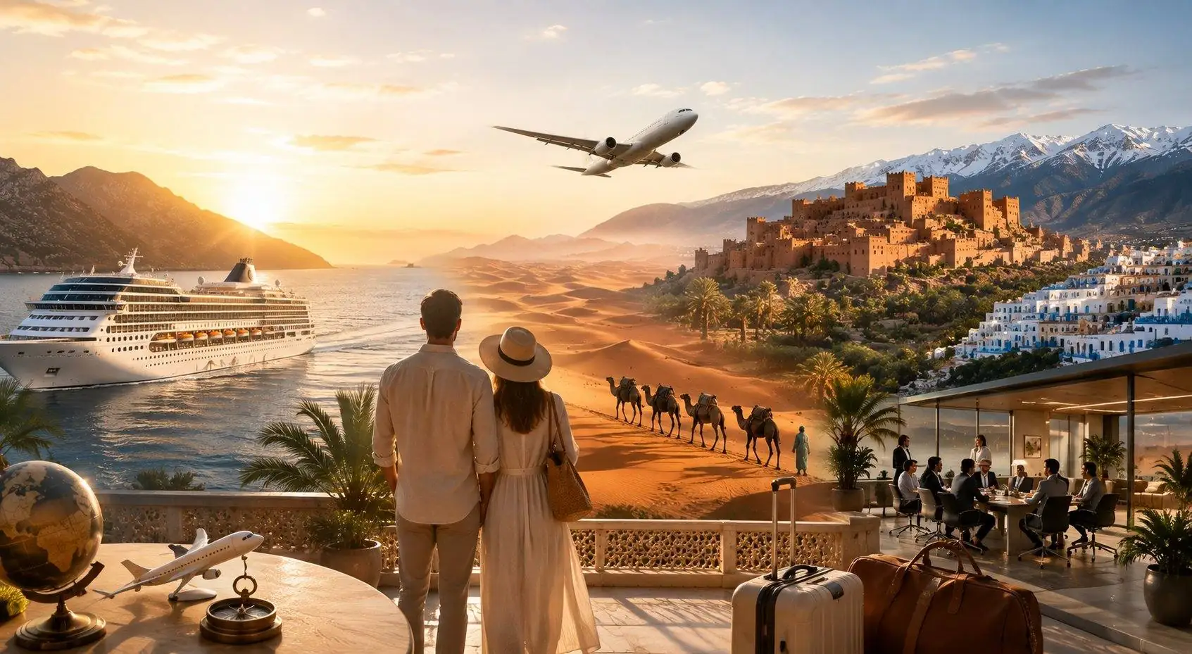 Paysage du Maroc, destination phare de Monarch Travel